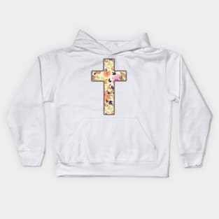 christian cross Kids Hoodie